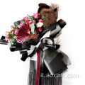 Bouquet Waterproof Get Reghit di carta da fiori di fiori elegante